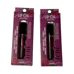 Ioni Veil of Allure Lip Oil 2 Pack Cosmo Soft Pink Hydrating Gloss